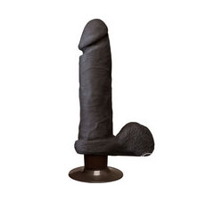 The Vibro Ur3 Realistic Vibrating Cock 8 Inch Black